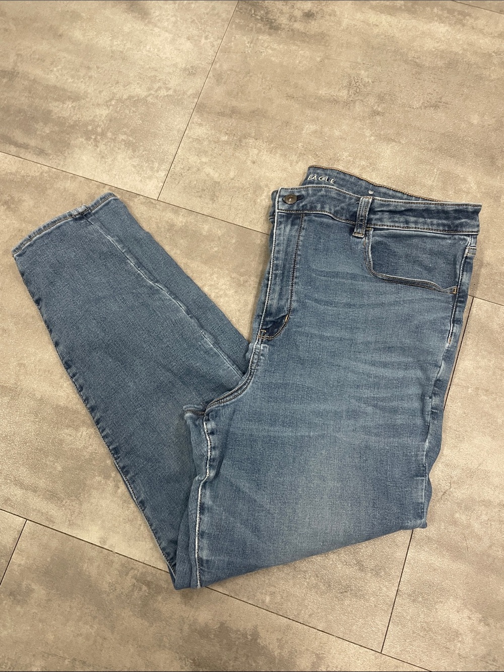American Eagle size 22 long super hi-rise next level stretch jegging